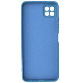 2,0 mm tyk mode farve TPU taske til Samsung Galaxy A22 5G Navy