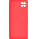 Custodia in TPU color moda spessa 2,0 mm per Samsung Galaxy A22 5G rossa