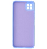 Custodia in TPU color moda spessa 2,0 mm per Samsung Galaxy A22 5G viola