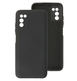 2.0mm Thick Fashion Color TPU Case Samsung Galaxy A03s Black