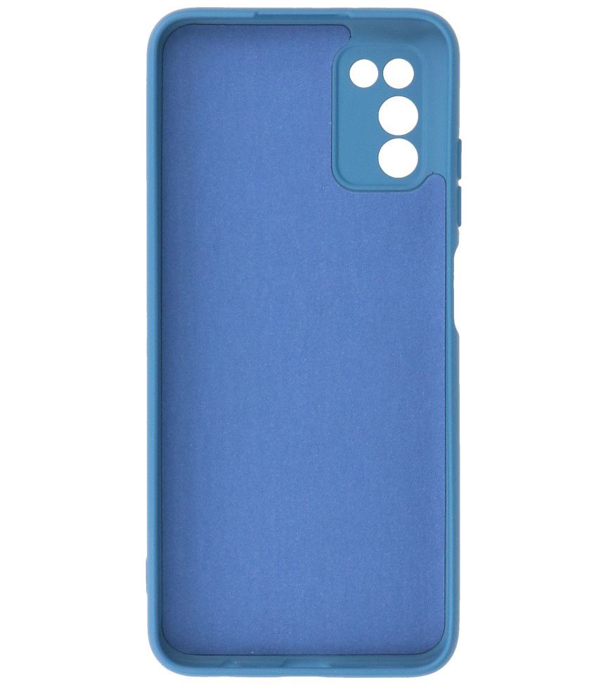 2.0mm Thick Fashion Color TPU Case for Samsung Galaxy A03s Navy