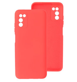 2.0mm Thick Fashion Color TPU Case Samsung Galaxy A03s Red