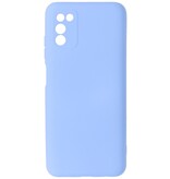 2,0 mm tyk mode farve TPU taske til Samsung Galaxy A03s lilla