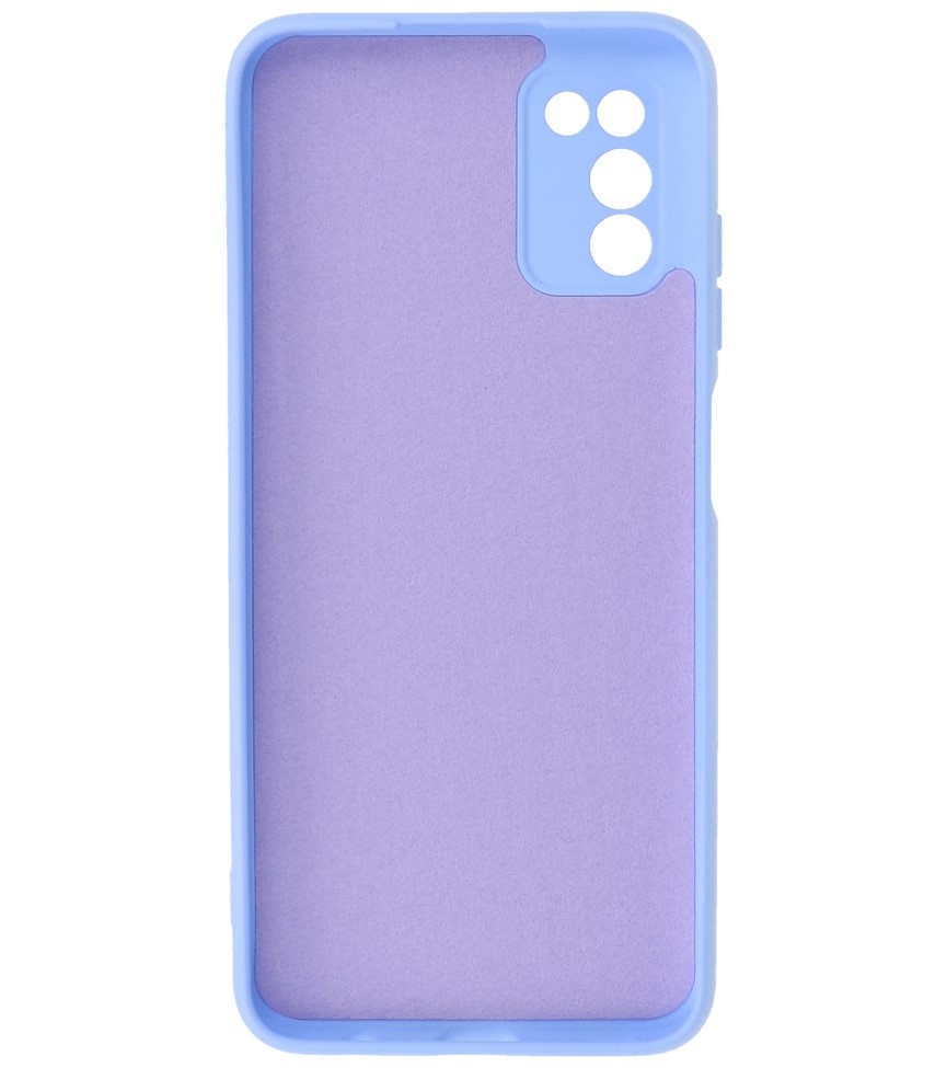 Custodia in TPU color moda spessa 2,0 mm per Samsung Galaxy A03s viola