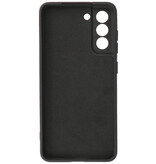 2,0 mm tyk mode farve TPU taske til Samsung Galaxy S21 FE sort