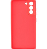 2.0mm Thick Fashion Color TPU Case for Samsung Galaxy S21 FE Red