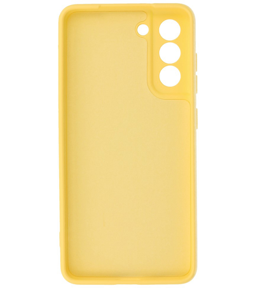 2.0mm dicke modische TPU Hülle für Samsung Galaxy S21 FE Gelb