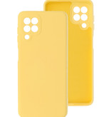 Étui en TPU couleur mode 2,0 mm d'épaisseur pour Samsung Galaxy A22 4G jaune