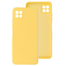 Carcasa De TPU De Color De Moda Gruesa De 2.0mm Para Samsung Galaxy A22 5G Amarillo