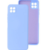2,0 mm tyk mode farve TPU taske til Samsung Galaxy A22 5G lilla