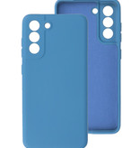 2.0mm Dikke Fashion Color TPU Hoesje voor Samsung Galaxy S21 FE Navy