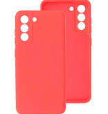 2.0mm Dikke Fashion Color TPU Hoesje voor Samsung Galaxy S21 FE Rood