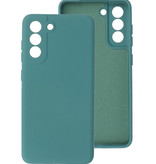 2.0mm Thick Fashion Color TPU Case for Samsung Galaxy S21 FE Dark Green