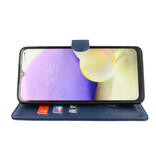Estuche Bookstyle Wallet Cases para Samsung Galaxy A03s Azul Marino