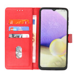 Estuche Bookstyle Wallet Cases para Samsung Galaxy A03s Rojo