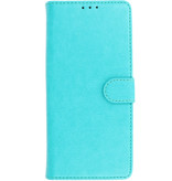 Bookstyle Wallet Cases Hülle für Samsung Galaxy A03s Grün