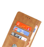 Bookstyle Wallet Cases Case Motorola Moto Edge 20 Lite Marrón