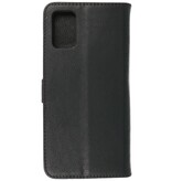 Bookstyle Wallet Cases Case for Samsung Galaxy A03s Black