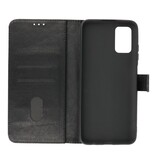 Bookstyle Wallet Cases Hoesje voor Samsung Galaxy A03s Zwart
