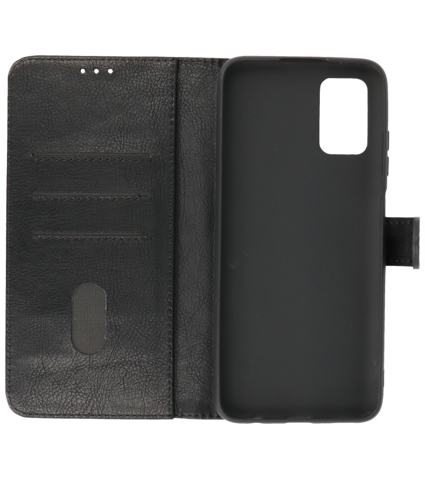 Bookstyle Wallet Cases Case for Samsung Galaxy A03s Black