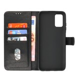 Étui portefeuille Bookstyle pour Samsung Galaxy A03s Noir