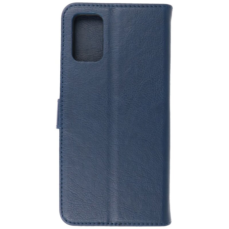 Étui portefeuille Bookstyle pour Samsung Galaxy A03s Navy
