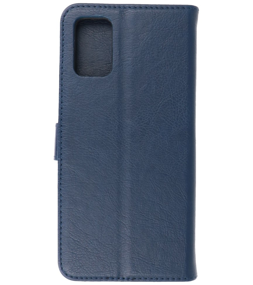 Bookstyle Wallet Cases Case for Samsung Galaxy A03s Navy