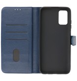 Bookstyle Wallet Cases Case for Samsung Galaxy A03s Navy