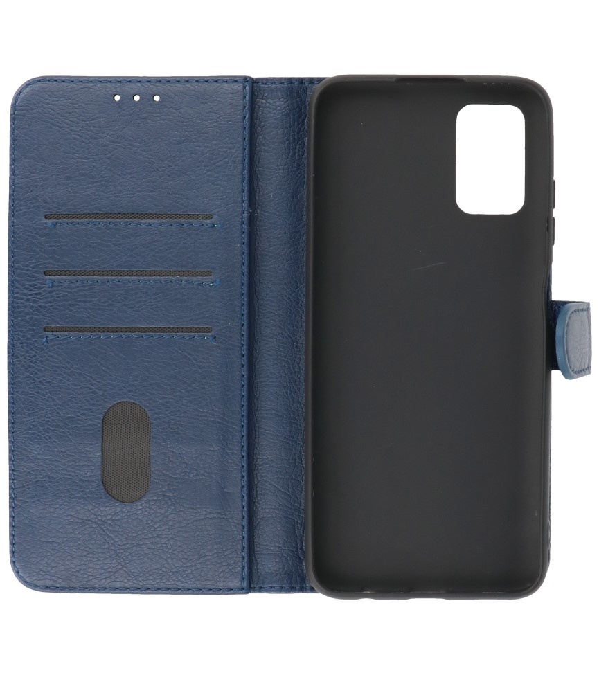 Bookstyle Wallet Cases Taske til Samsung Galaxy A03s Navy