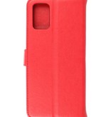 Bookstyle Wallet Cases Case for Samsung Galaxy A03s Red