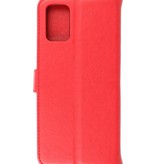 Bookstyle Wallet Cases Hülle für Samsung Galaxy A03s Rot