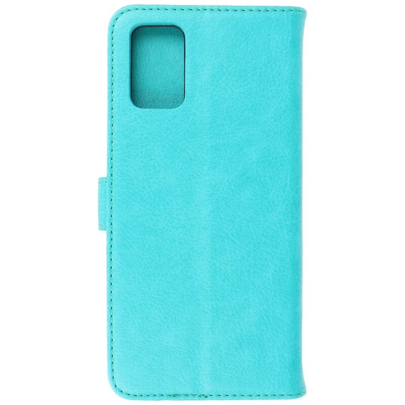 Bookstyle Wallet Cases Etui pour Samsung Galaxy A03s Vert