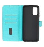 Bookstyle Wallet Cases Taske til Samsung Galaxy A03s Grøn