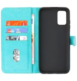 Bookstyle Wallet Cases Case for Samsung Galaxy A03s Green