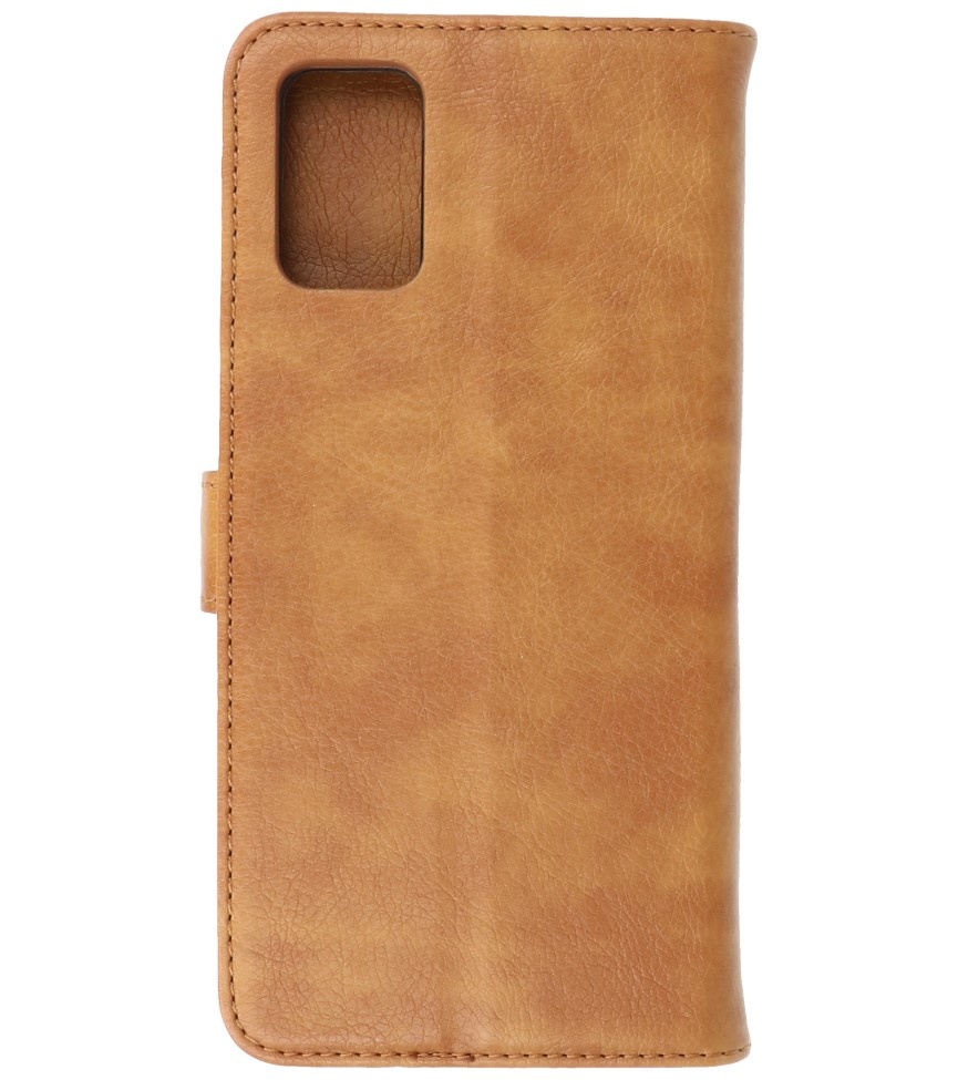 Bookstyle Wallet Cases Case for Samsung Galaxy A03s Brown