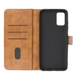 Bookstyle Wallet Cases Case for Samsung Galaxy A03s Brown