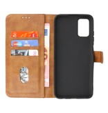 Estuche Bookstyle Wallet Cases para Samsung Galaxy A03s Marrón