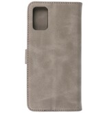 Custodia a portafoglio Bookstyle Custodia per Samsung Galaxy A03s grigia