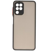Estuche rígido con combinación de colores Samsung Galaxy A22 4G Negro