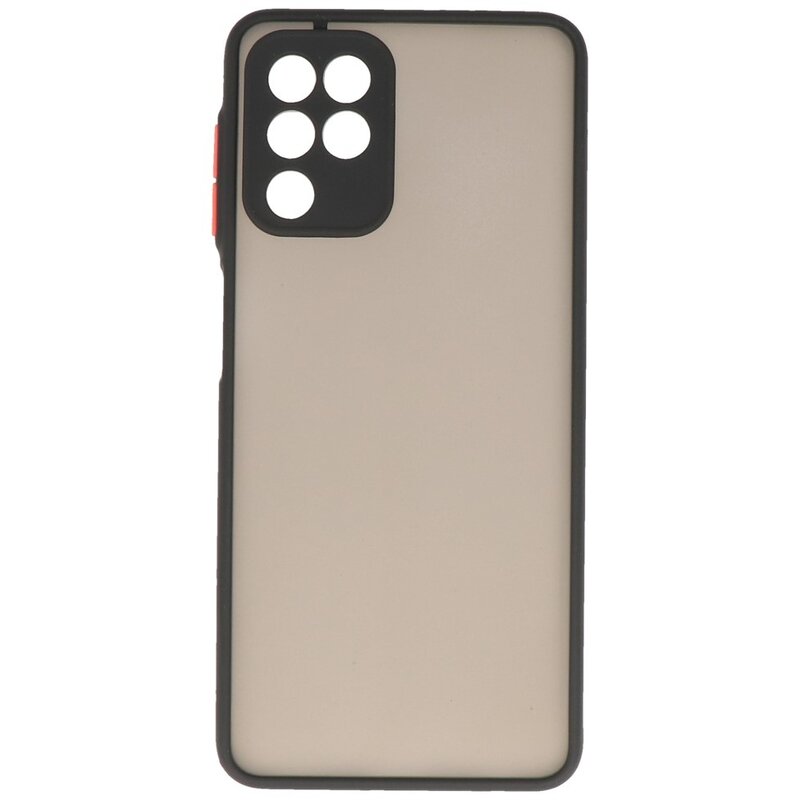 Estuche rígido con combinación de colores Samsung Galaxy A22 4G Negro