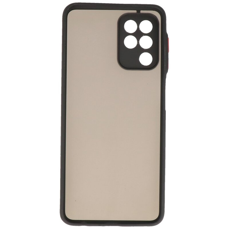 Estuche rígido con combinación de colores Samsung Galaxy A22 4G Negro