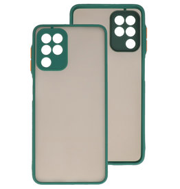 Kleurcombinatie Hard Case Samsung Galaxy A22 4G Donker Groen
