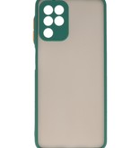Color Combination Hard Case Samsung Galaxy A22 4G Dark Green
