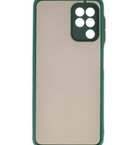 Color Combination Hard Case Samsung Galaxy A22 4G Dark Green