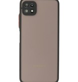 Coque Rigide Combinaison De Couleurs Samsung Galaxy A22 5G Noir