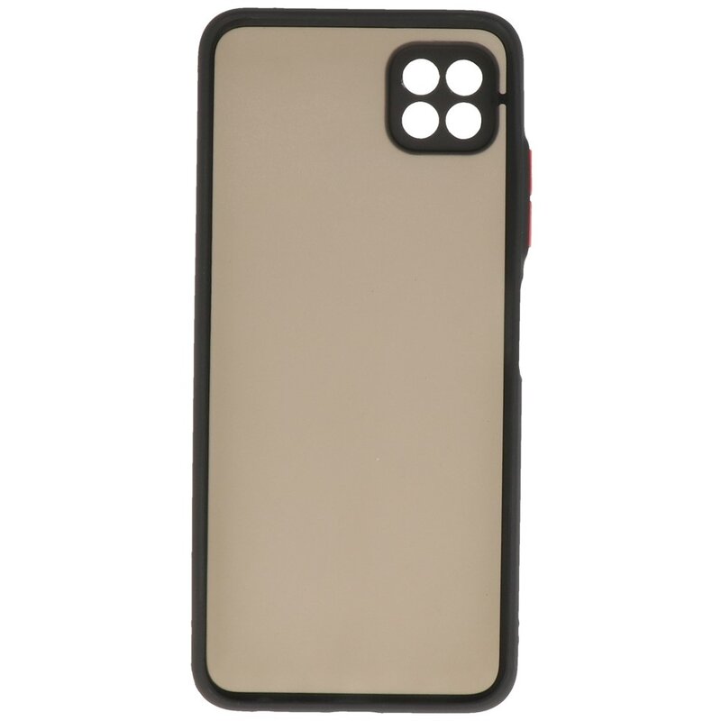 Custodia rigida con combinazione di colori Samsung Galaxy A22 5G nera