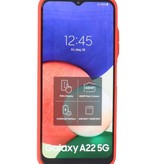 Farbkombination Hardcase Samsung Galaxy A22 5G Rot