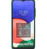 Farbkombination Hardcase Samsung Galaxy A22 5G Dunkelgrün