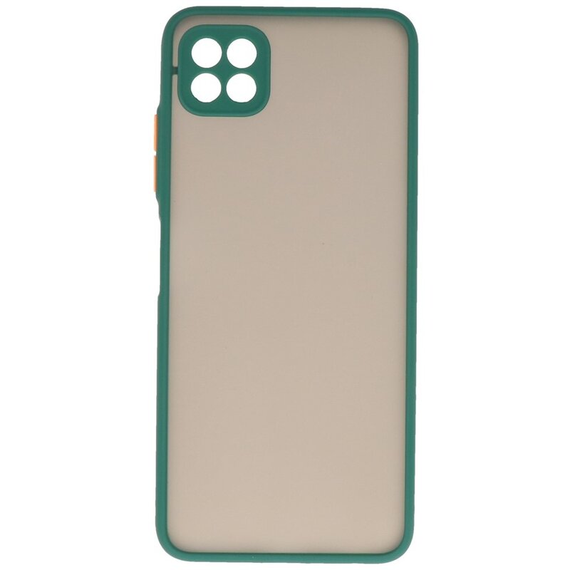 Kleurcombinatie Hard Case Samsung Galaxy A22 5G Donker Groen