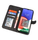 Estuche tipo billetera para Samsung Galaxy A22 5G Negro